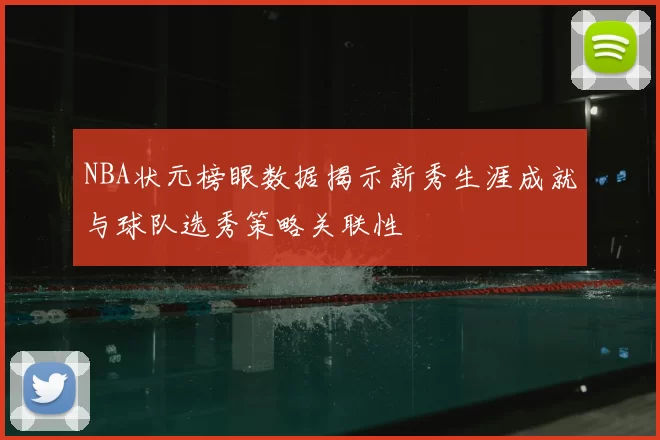 NBA状元榜眼数据揭示新秀生涯成就与球队选秀策略关联性